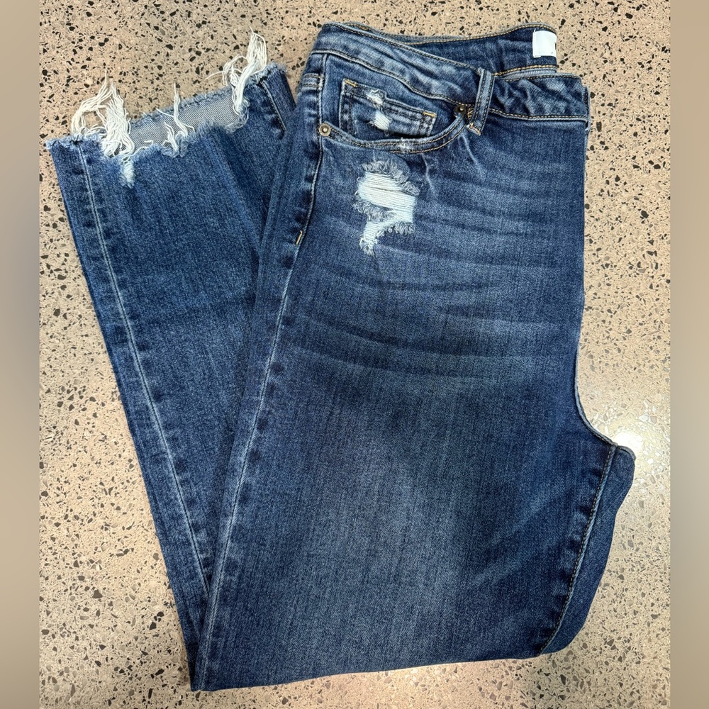 Mica Denim | Straight Leg Jeans | 32